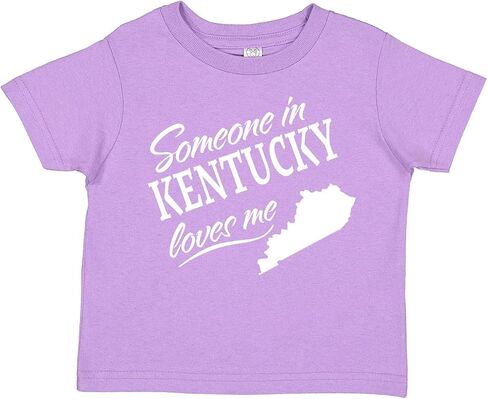 inktastic Someone in Kentucky Loves Me Toddler T-Shirt in Kuwait