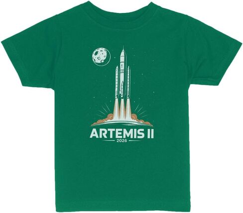 TeesAndTankYou Artemis II Launch Toddler Kids T-Shirt in Kuwait