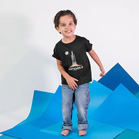 TeesAndTankYou Artemis II Launch Toddler Kids T-Shirt in Kuwait