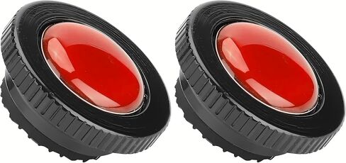Acouto Quick Release Plate Mini Aluminium Alloy Camera Round Quick Release Plate Head 1/4 inch Screw for Compact Action Tripod Mounts Clamps Red Replacement in Kuwait