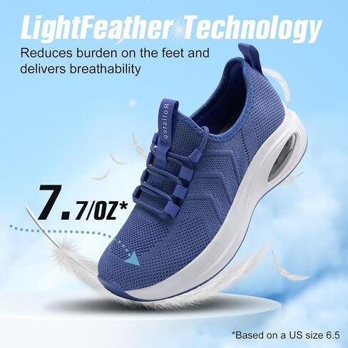 Wide Toe Box Shoes Women Extra Wide Width Sneakers Air Cushion Road Running Shoes Ultra Light Tennis Gym Workout Training Shoes Breathable Walking Shoes with Arch Support in Kuwait