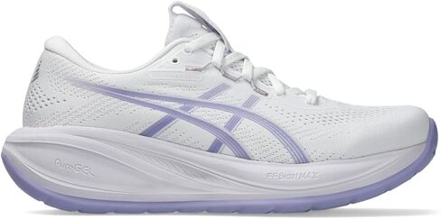ASICS Women's Gel-Cumulus 28 Running Shoes, 8.5, White/Bluebell in Kuwait