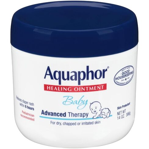 Aquaphor Baby Healing Ointment Diaper Rash and Dry Skin Protectant , 14 Fl. Oz. Jar in Kuwait