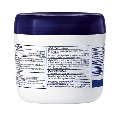 Aquaphor Baby Healing Ointment Diaper Rash and Dry Skin Protectant , 14 Fl. Oz. Jar in Kuwait