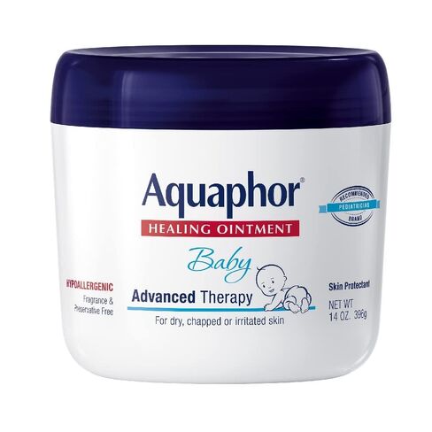 Aquaphor Baby Healing Ointment Diaper Rash and Dry Skin Protectant , 14 Fl. Oz. Jar in Kuwait
