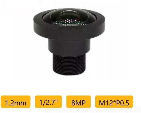 High Definition 4K 1.2mm M12 Lens, 8-megapixel Motion Camera Lens in Kuwait