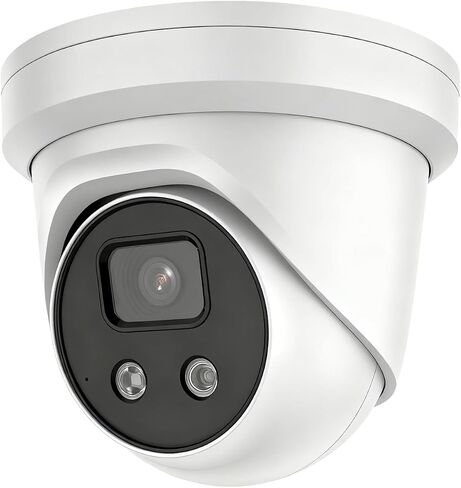 4K POE Bullet IP Camera 2.8MM Lens Mic Ⲏіkconnect Upgrade of DS-2CD2085G1-I | DarkFighter 120 dB True WDR IP67 H.265+ in Kuwait