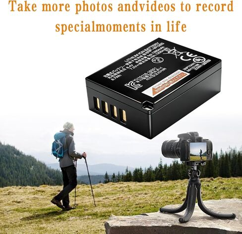 for Fujifilm Battery, NP-W126S Battery with Charger Replacement for Fuji X-T100, X-T200, X100F, X100V, X-S10, X-A10, X-E3, X-E4, X-A5, X-Pro2, X-Pro3, X-T1, X-T2, X-T3, X-T10, X-T20, X-T30, X-T30 II in Kuwait
