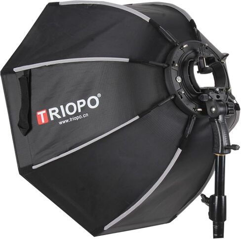 Triopo Softbox 21.6in/55cm Octagon Umbrella Photography Softbox for Godox V860II V860III V850II V850III TT600 TT685 TT685II YN560 III IV JY-680A, etc Flash Speedlite Speedlight Soft Boxes (KS2-55) in Kuwait