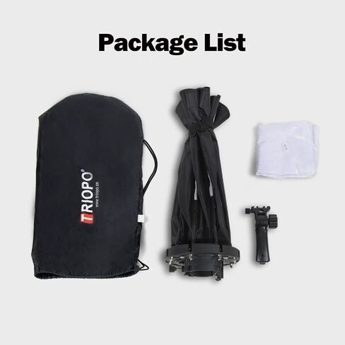 Triopo Softbox 21.6in/55cm Octagon Umbrella Photography Softbox for Godox V860II V860III V850II V850III TT600 TT685 TT685II YN560 III IV JY-680A, etc Flash Speedlite Speedlight Soft Boxes (KS2-55) in Kuwait
