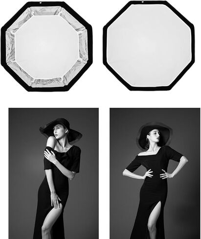 Triopo Softbox 21.6in/55cm Octagon Umbrella Photography Softbox for Godox V860II V860III V850II V850III TT600 TT685 TT685II YN560 III IV JY-680A, etc Flash Speedlite Speedlight Soft Boxes (KS2-55) in Kuwait