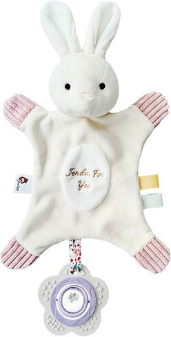 Baby Security Blanket, Bear Lovey for Babies, Soft Minky Dot Plush Security Blanket, Newborn Infant Toddler Soother Toy, for Boys Girls (Bear) in Kuwait