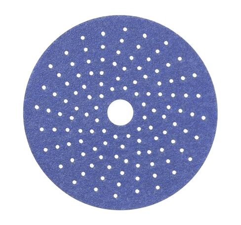 Ceramic Film Multi-Hole Grip Discs – 320 Grit 6 Inch Sanding Discs Hook and Loop – High Dust Extraction, Fast Cutting & Durable – Polyester Film Backing for Automotive, Marine, Wood & Metal in Kuwait