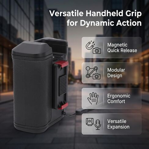 GOWENIC Street Photography Grip, Magnetic Camera Handle with Non Slip Silicone and Cold Shoe Mount, for 5PRO 4 3 Camera in Kuwait