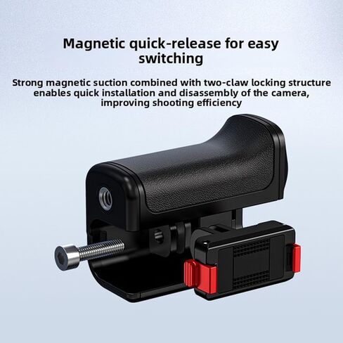 GOWENIC Street Photography Grip, Magnetic Camera Handle with Non Slip Silicone and Cold Shoe Mount, for 5PRO 4 3 Camera in Kuwait