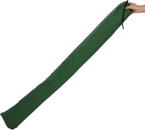 DOITOOL 2pcs Canvas Flood Control Sandbags with Elastic Band Closure and Tear Resistance, 5ft Long Reusable Water Barrier for Window Flood Protection and Wind Shield, for Basement in Kuwait