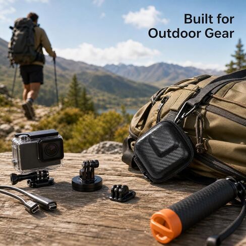 1pc EVA Mini Protective Storage Bag Case，Portable Compact Box For Mini Camera Accessories in Kuwait