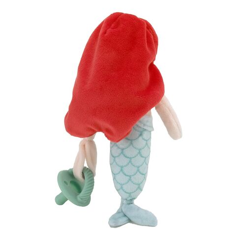 Disney Ariel Red, Lavender, and Aqua Super Soft Plush Pacifier Buddy in Kuwait