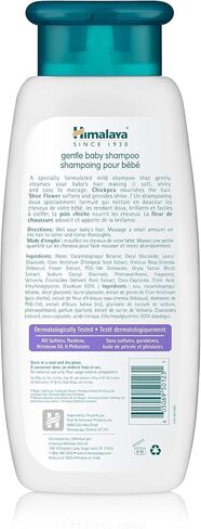 Himalaya Gentle Baby Shampoo, No Tears Formula, 13.53 oz, 3 Pack | Gentle Non-Irritating Baby Shampoo For Soft Hair & Scalp Soothing Moisture, SLS Free, Paraben Free, Dermatalogically Tested in Kuwait