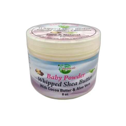 Mine Botanicals Baby Powder Whipped Shea Butter in Kuwait