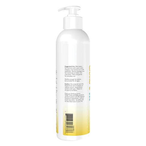 NOW Baby, Gentle Shampoo & Wash, Fragrance Free with No Artificial Fragrance, Parabens, Phthalates, Petrolatum or Sulfates, 8-Ounce in Kuwait