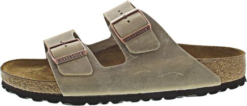 Birkenstock Unisex Arizona Sandal,Waxy Leather Tobacco Brown,40 N EU in Kuwait