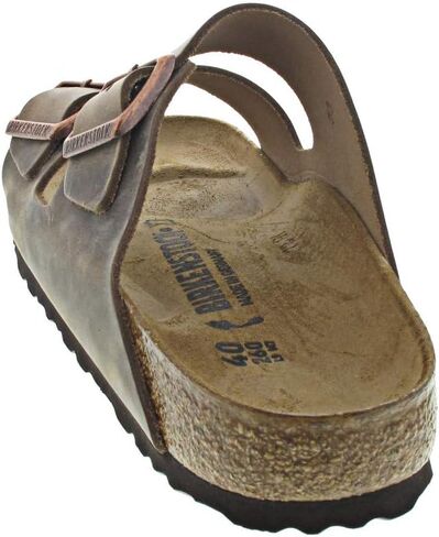 Birkenstock Unisex Arizona Sandal,Waxy Leather Tobacco Brown,40 N EU in Kuwait