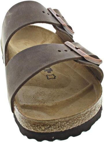 Birkenstock Unisex Arizona Sandal,Waxy Leather Tobacco Brown,40 N EU in Kuwait