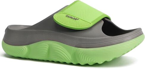 COFACE Recovery Sandals Womens 2026 Orthopedic Orthotic Plantar Fasciitis Relief Comfortable Arch Support Women's Walking Beach Slides Sandalias de Mujer Open Toe Slip On GreyGreen Size 9 in Kuwait