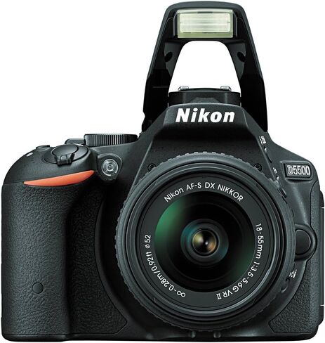 Nikon 24.2 Digital SLR Camera Bundle with 3.2" TFT LCD, Black (13530) in Kuwait