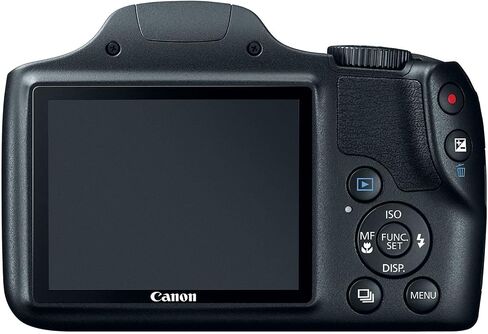 Canon PowerShot SX520 HS 16MP Digital Camera with 42x Optical Image Stabilized Zoom with 3-Inch LCD, Black (Renewed) in Kuwait