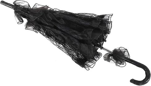 Bridal Umbrella Wedding Lace Parasol with Wooden Handle for Photography Party Decoration in Kuwait