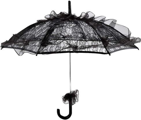 Lace Parasol Parasol Umbrella Lace Color Umbrella for Lady Women Party Decor Elegant Sun for Weddings Photography in Kuwait