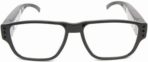 DVR295 Covert Surveillance Glasses, 1/4" Progressive CMOS Sensor, 67° Angle of View, 3.3 LUX @ F 2.8 Sensor Sensitivity, 720p HD Color Video Footage, Invisible Camera Lens on Frame in Kuwait
