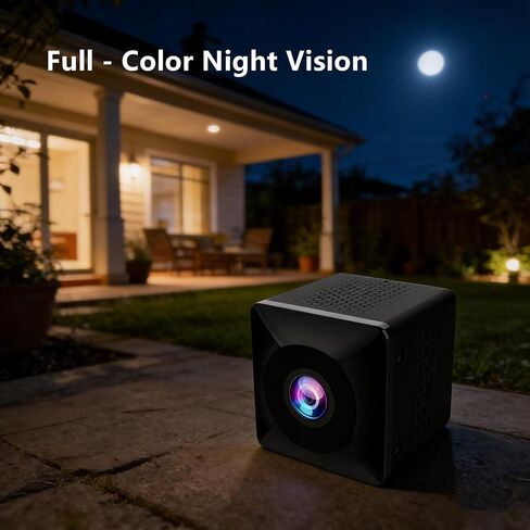 New 4K HD Full - Color Night Vision Wreless WiFi Security Camera | For Home, Office, Elderly & Pet Monitoring，App Control, Cloud Storage and SD Storage in Kuwait