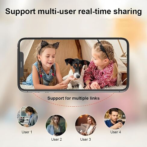 Mini Camera WiFi Security Camera Wireless Indoor Outdoor, 1080P HD Rechargeable Battery Powered Surveillance Camera ，Nanny cam， Smart Motion Detection，Micro Camera in Kuwait