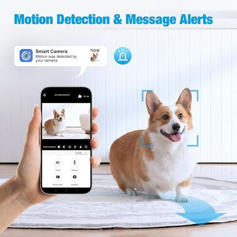Mini Camera WiFi Security Camera Wireless Indoor Outdoor, 1080P HD Rechargeable Battery Powered Surveillance Camera ，Nanny cam， Smart Motion Detection，Micro Camera in Kuwait