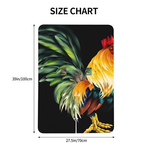 Lifelike Rooster Baby Car Seat Cover & Breastfeeding Nursing Cover - Breathable Stretch Fabric Multi-Use Nursing Cover for Breastfeeding in Kuwait