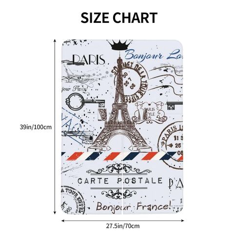 Paris Eiffel Tower Vintage Baby Car Seat Cover & Breastfeeding Nursing Cover - Breathable Stretch Fabric Multi-Use Nursing Cover for Breastfeeding in Kuwait