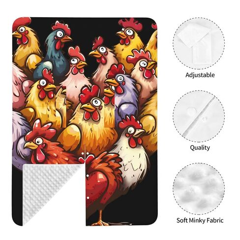 Love Chickens Heart Baby Car Seat Cover & Breastfeeding Nursing Cover - Breathable Stretch Fabric Multi-Use Nursing Cover for Breastfeeding in Kuwait