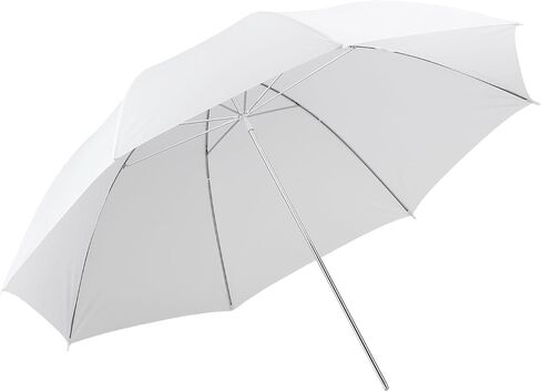 2 Pcs Soft Light Umbrella, 43 Inch Dia Collapsible Portable Photography Diffusion Umbrella, Fits Studio/Photo/Video/Shooting/Flash, White Translucent in Kuwait