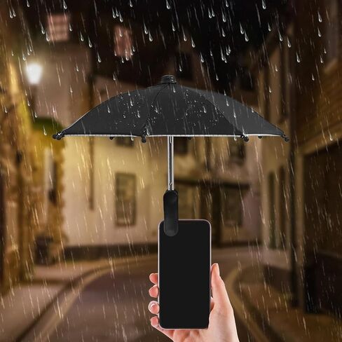 Phone Umbrella for Sun Cell Phone Umbrella Sun Blocker | Anti-Reflective Rainproof Cellphone Accessories for Travel Camping Outdoor Beach Pool Car in Kuwait