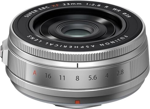 FUJIFILM Objectiv Fujinon XF 23mm f/2.8 R WR Silver in Kuwait