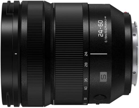 Panasonic LUMIX S Series 24-60mm F2.8 L-Mount Lens Bundle | Extend your zoom reach up to 187mm depending on the compatible, Focus ring doubles as a control ring for adjusting settings in Kuwait