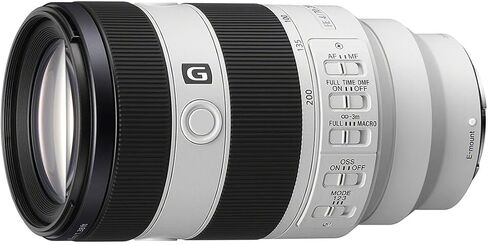 Sony FE 70-200mm f/4 Macro G OSS II Lens Bundle | Telephoto Zoom with 1:2 Macro, Constant f/4 Aperture & Optical SteadyShot | for Portraits & Travel (SEL70200G/2) + Filter Kit + Case + Cap Keeper in Kuwait