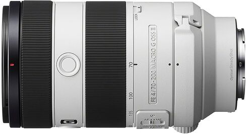 Sony FE 70-200mm f/4 Macro G OSS II Lens Bundle | Telephoto Zoom with 1:2 Macro, Constant f/4 Aperture & Optical SteadyShot | for Portraits & Travel (SEL70200G/2) + Filter Kit + Case + Cap Keeper in Kuwait