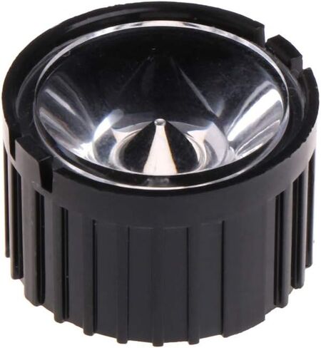5/15/30/45/60/90/120 Degree Lens Reflector Collimator with Holder for 1-5W LED 10 Pieces Multipurposer LED Lens Lens with Black Bracket in Kuwait
