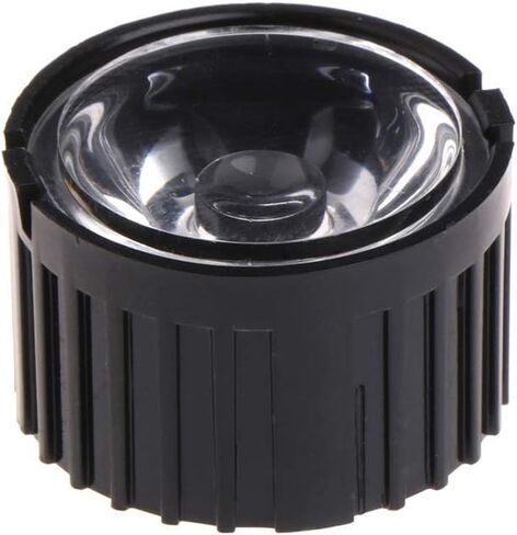 5/15/30/45/60/90/120 Degree Lens Reflector Collimator with Holder for 1-5W LED 10 Pieces Multipurposer LED Lens Lens with Black Bracket in Kuwait