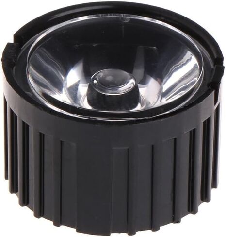 5/15/30/45/60/90/120 Degree Lens Reflector Collimator with Holder for 1-5W LED 10 Pieces Multipurposer LED Lens Lens with Black Bracket in Kuwait