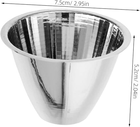 NUOBESTY 1pcs Flashlight Reflector Cup Accessory Led Light Reflector Shade for Indoor and Outdoor Use Brightness Improved Light Efficiency Suitable for Camping and Exploration in Kuwait